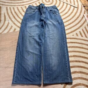 VINTAGE MIKA • WIDE LEG BAGGY SKATER JEANS
